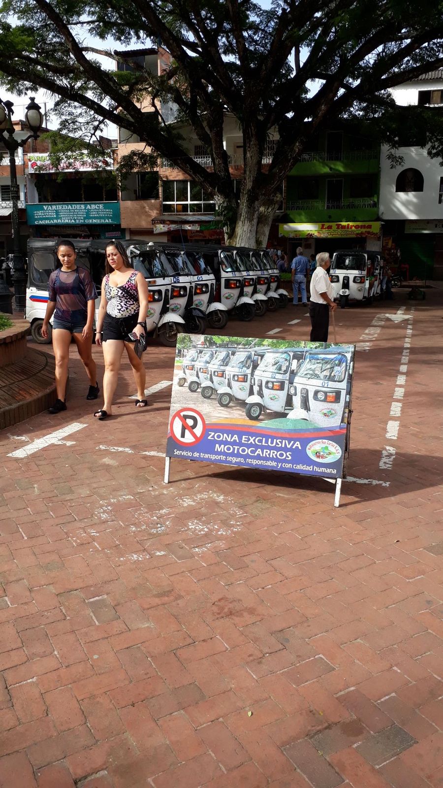 Ing. Heriberto Rojas Rodríguez — Delimitación de áreas de parqueo, San Carlos, Antioquia (estudio de transporte público mixto)