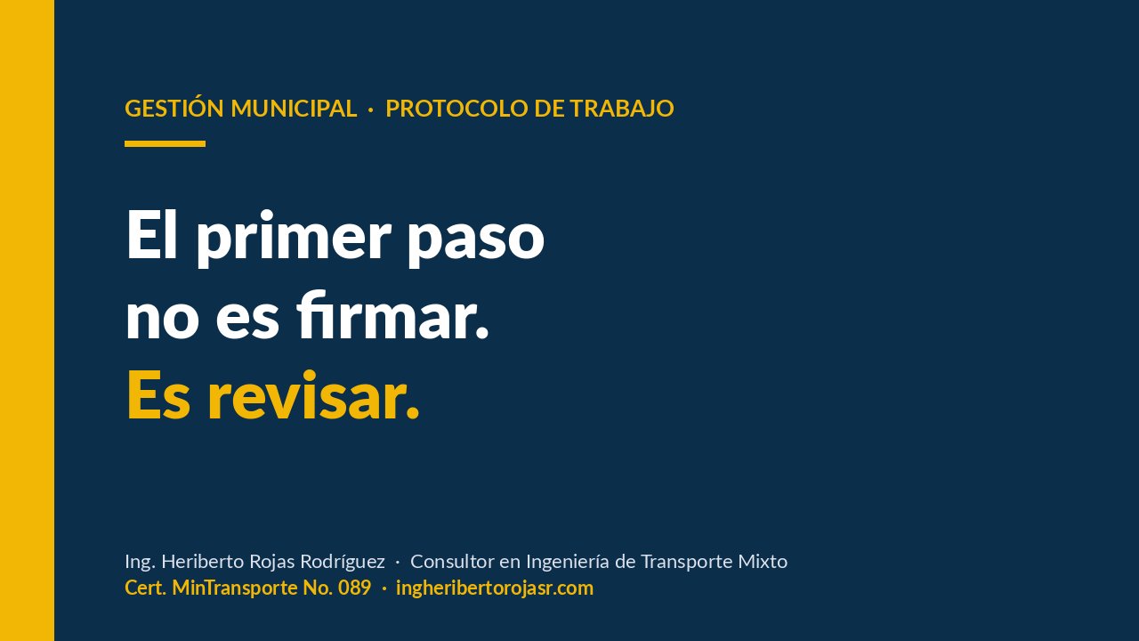 Cómo empieza un caso de transporte mixto: revisión preliminar, diagnóstico técnico y propuesta